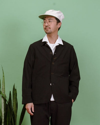 Original Bakers Jacket Ospina Cotton - Dark Navy