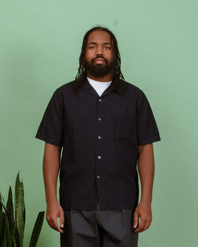 Sal Road Shirt Maui Cotton - Navy