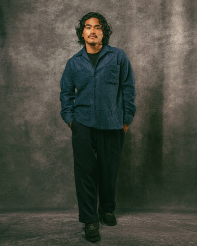 Work Shirt Navy Dam Marl