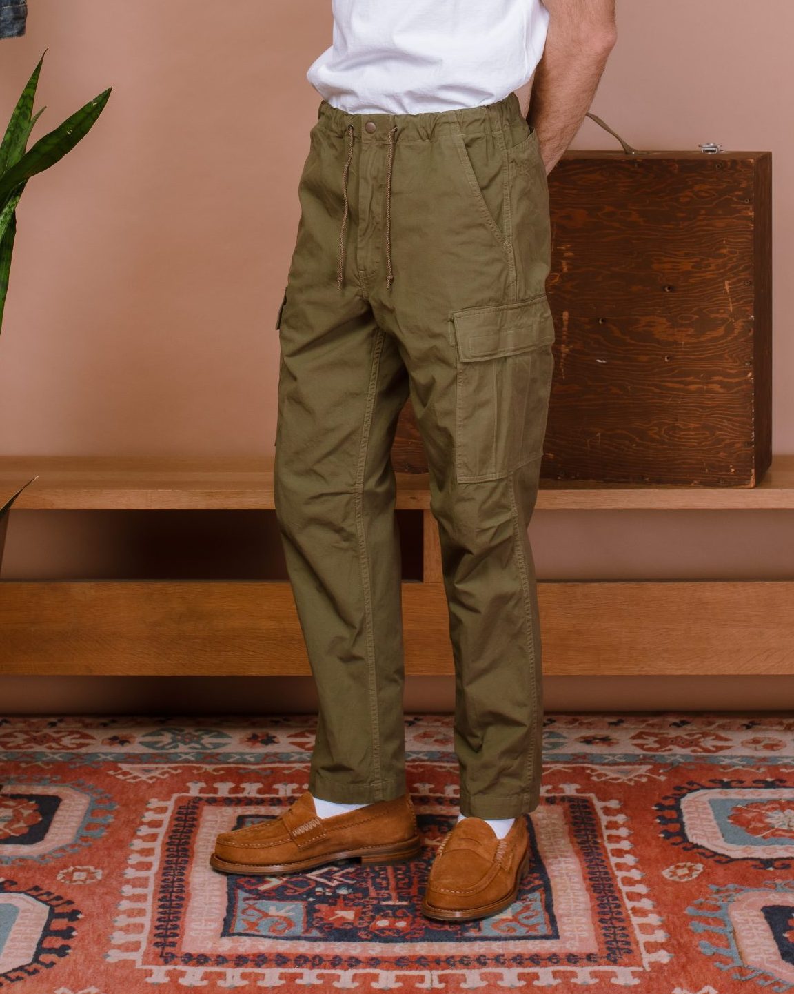 Easy Cargo Pant - Army Green