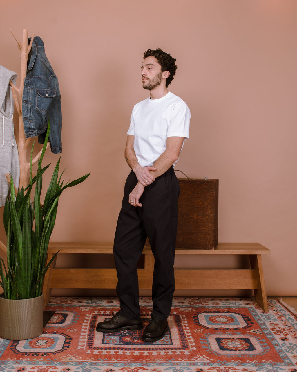 Ezra Light Stretch - Dark Navy