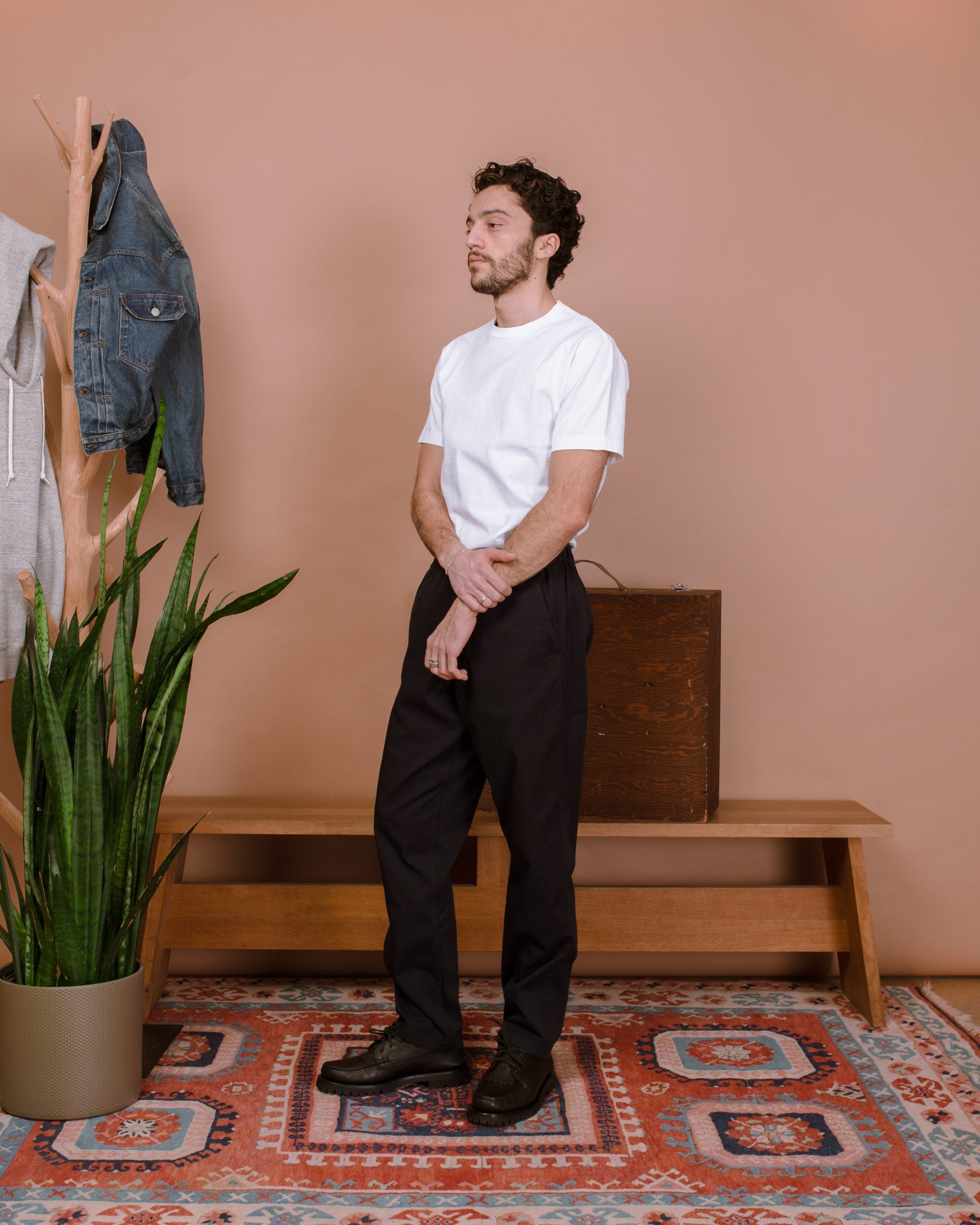 Ezra Light Stretch - Dark Navy