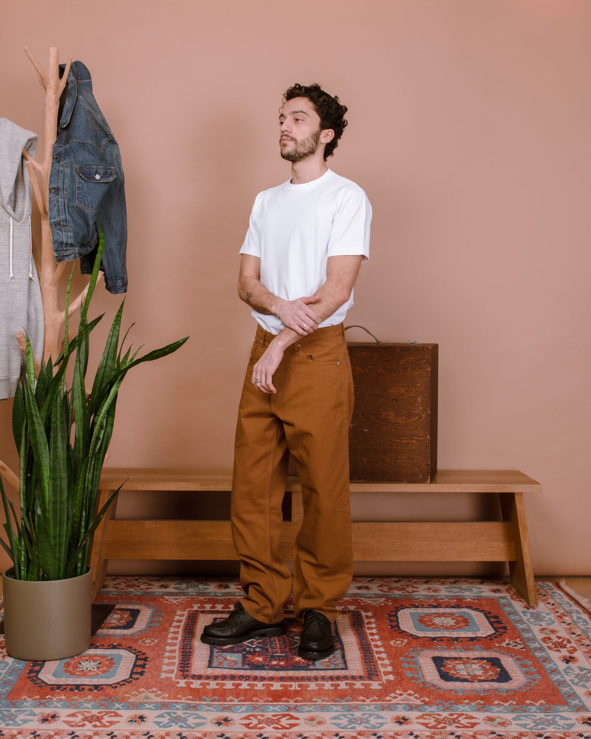 Mogens Relaxed 5 Pocket Heavy Twill - Duck