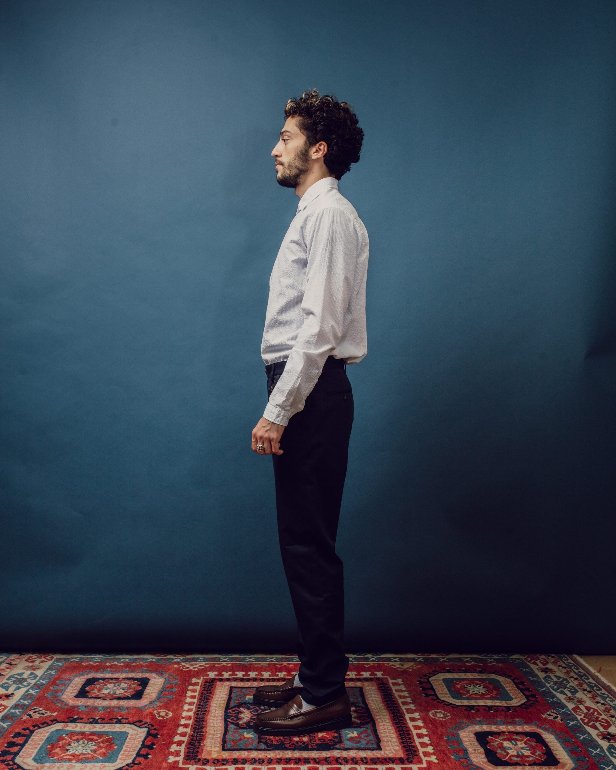 Fishtail Trousers Ashdown - Navy