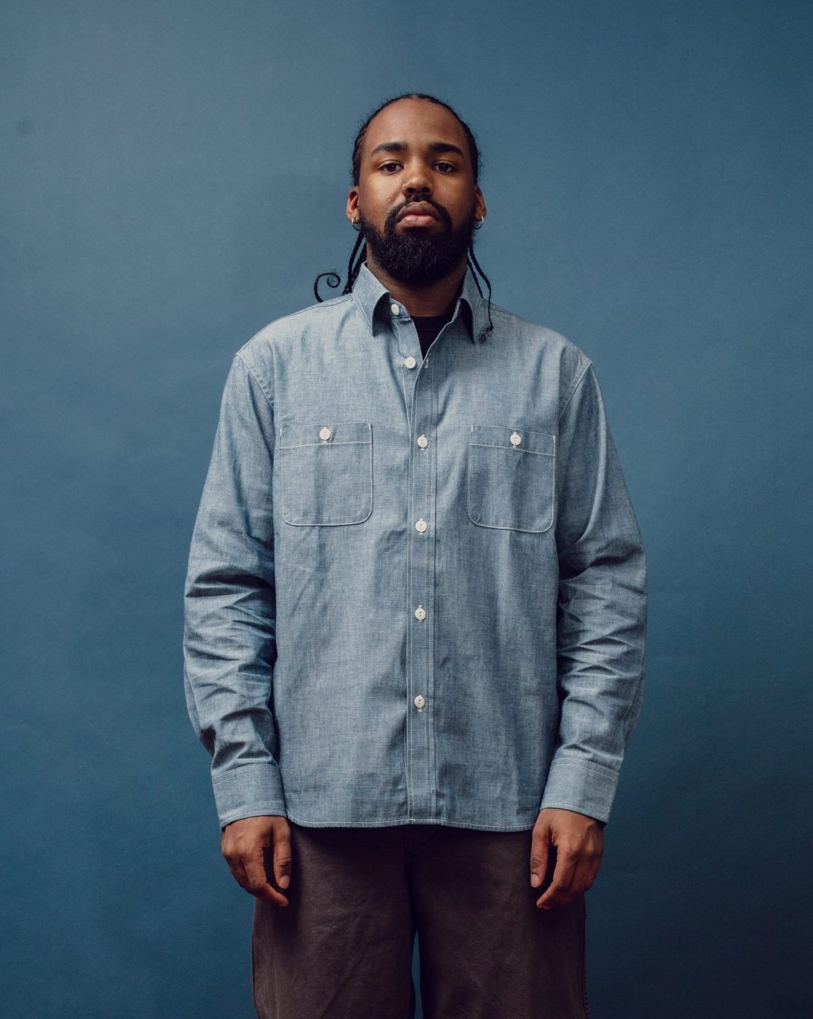 Chambray Shirt - Blue