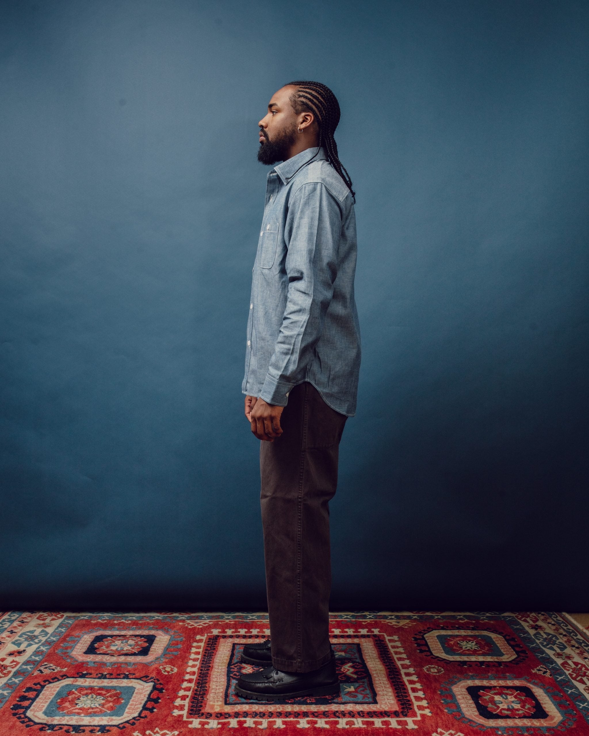 Chambray Shirt - Blue