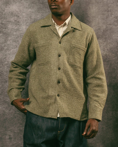 Work Shirt Pale Green Dam Marl