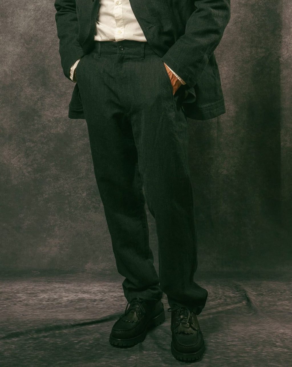 Serge Tapered Pants - Charcoal