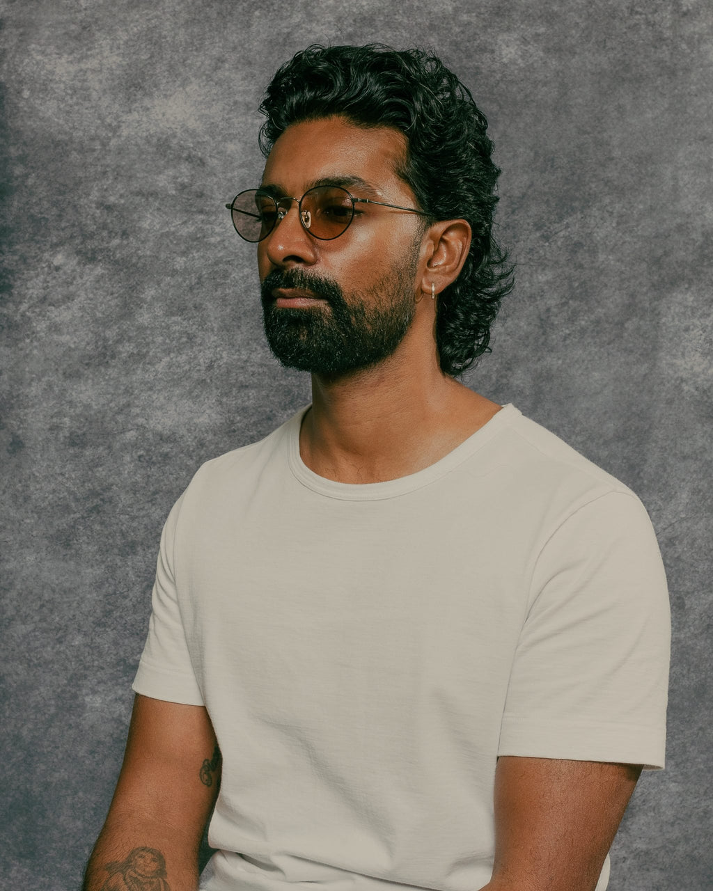 Gunton - Black x Silver - Lt  Brown