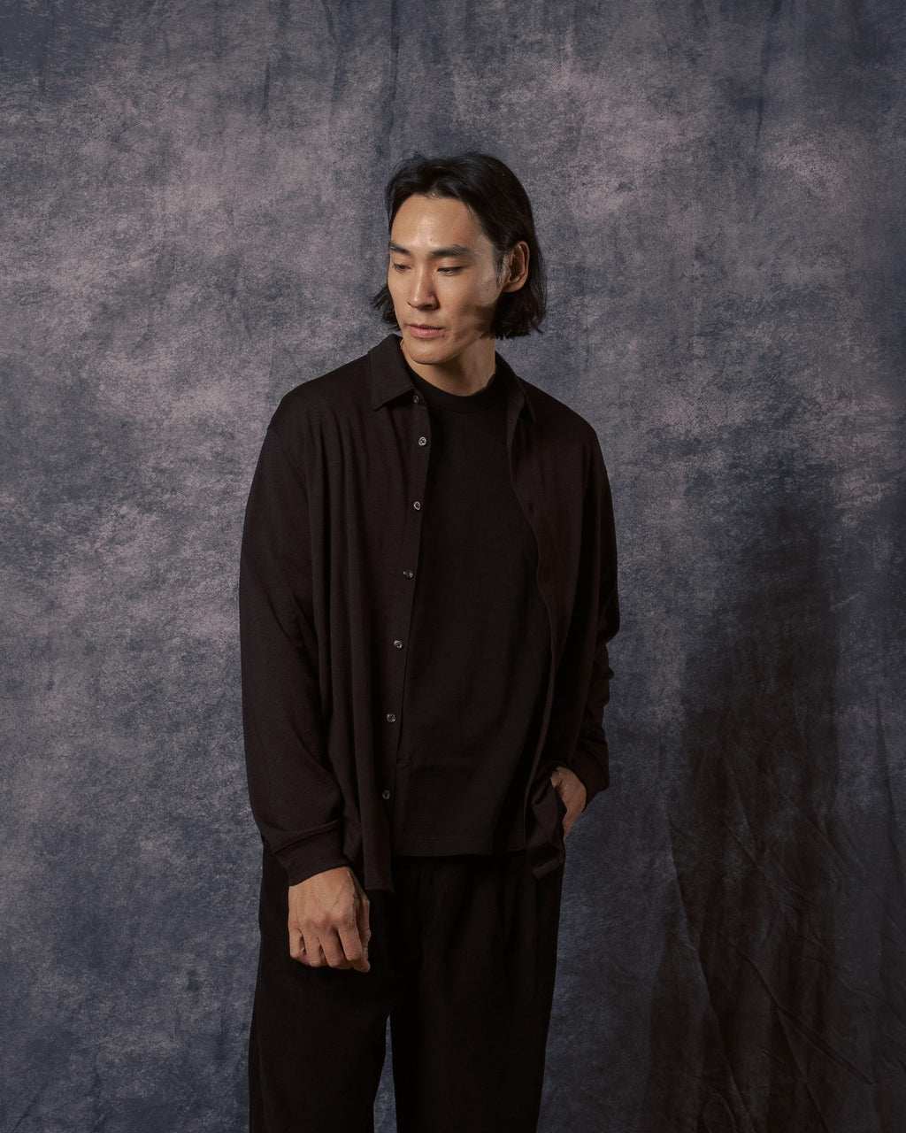 Wool Button Up Woodberry