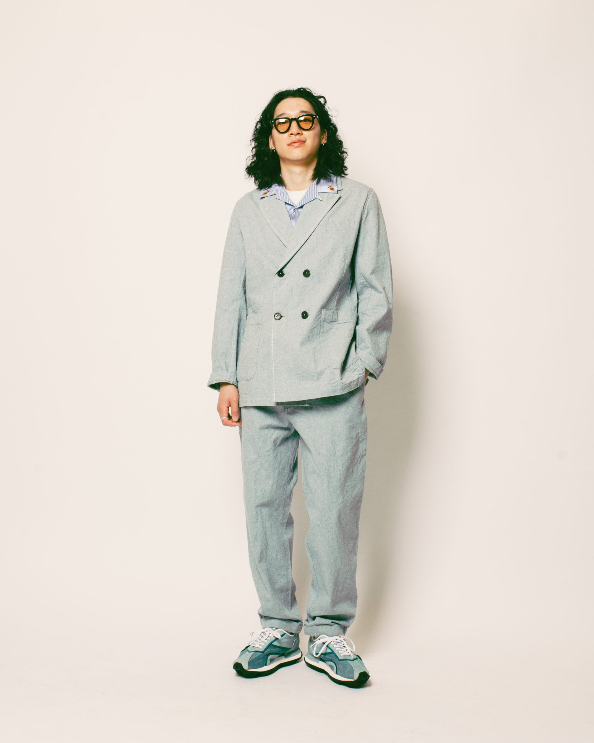 Manor Jacket Reworked Jean Cloth - Indigo