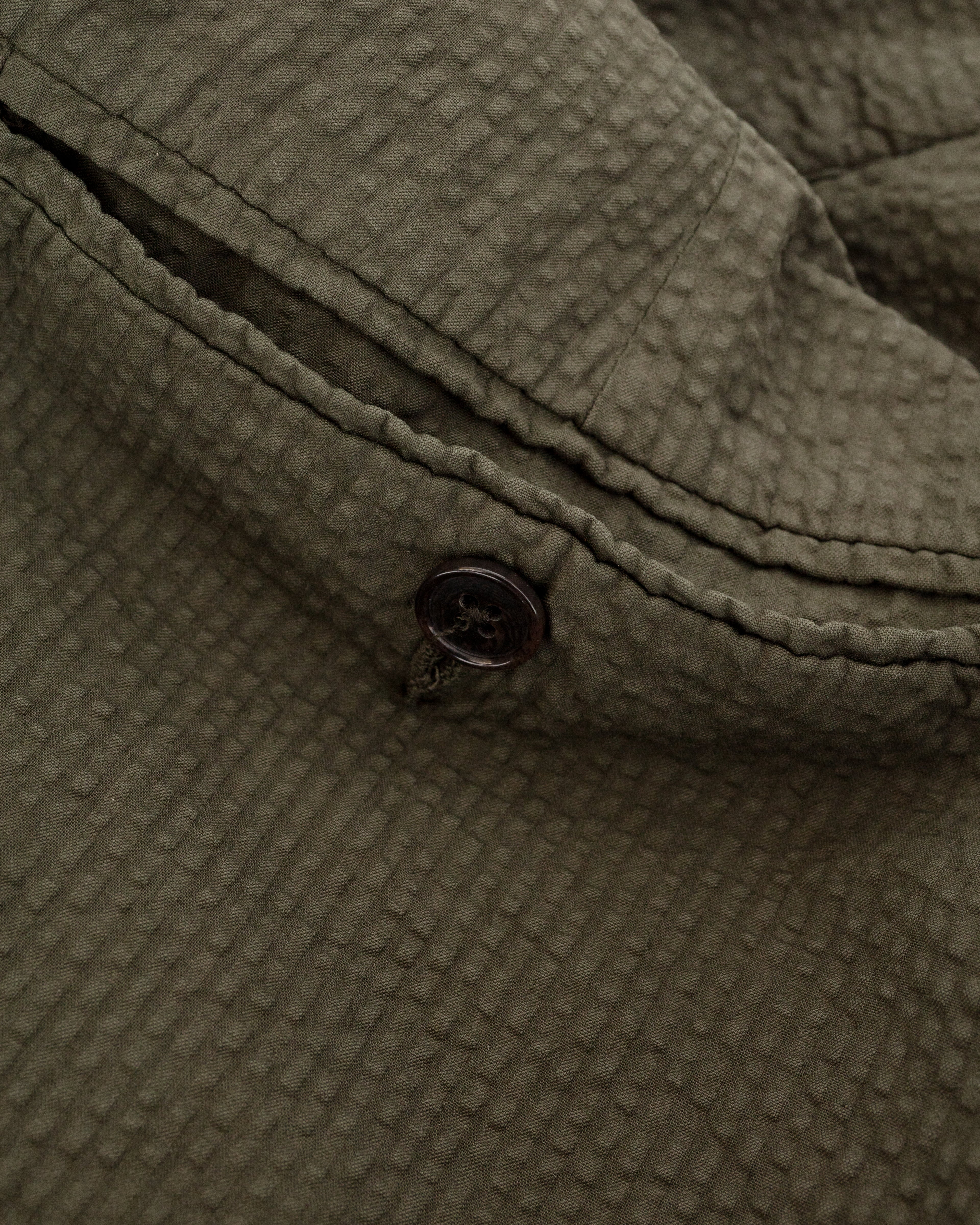 Military Chino Merida Seersucker Olive