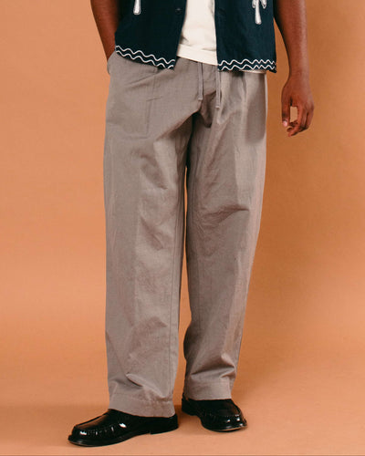 Veloso Shirt - Flock Palms Blue