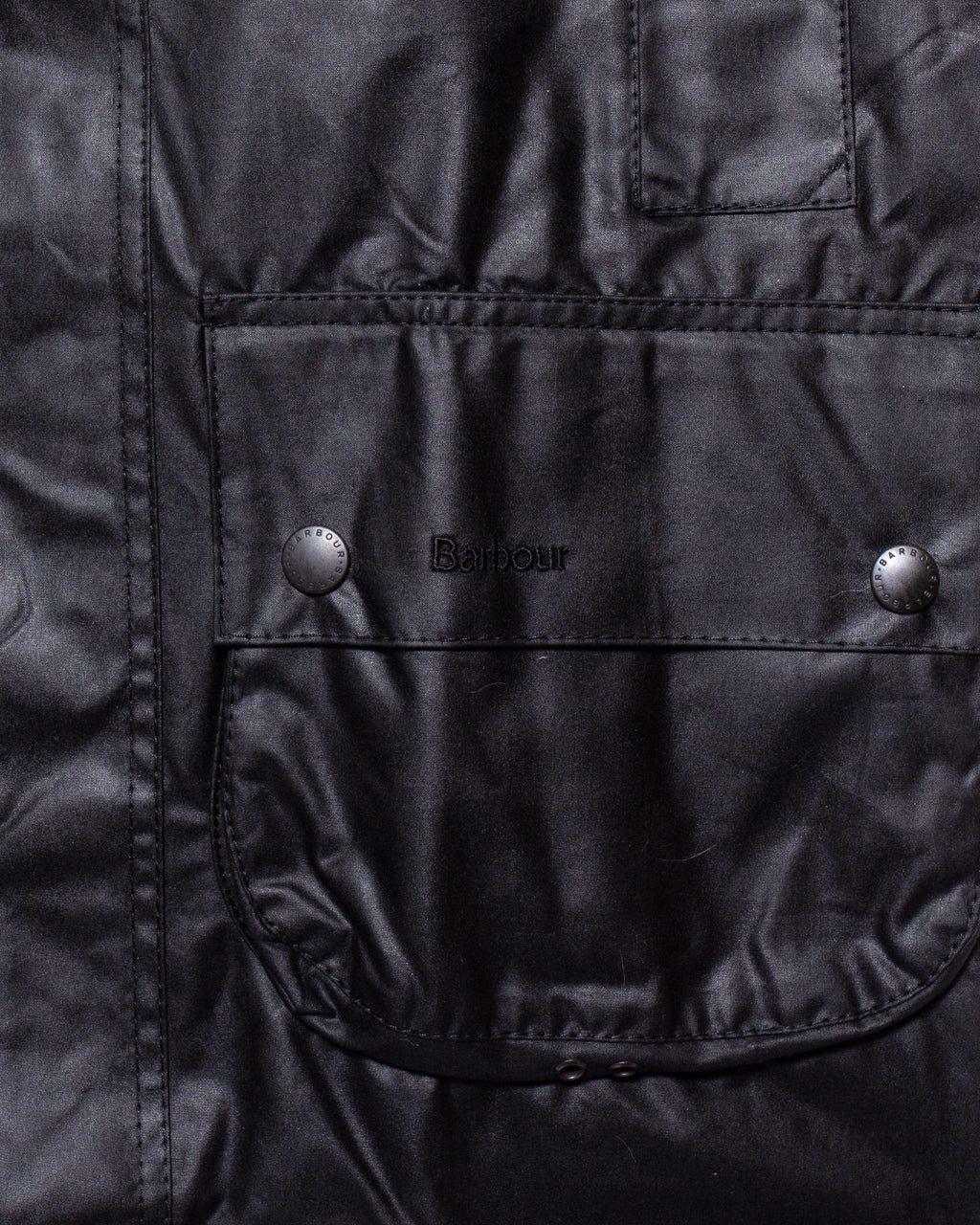 Beaufort Wax Jacket Black