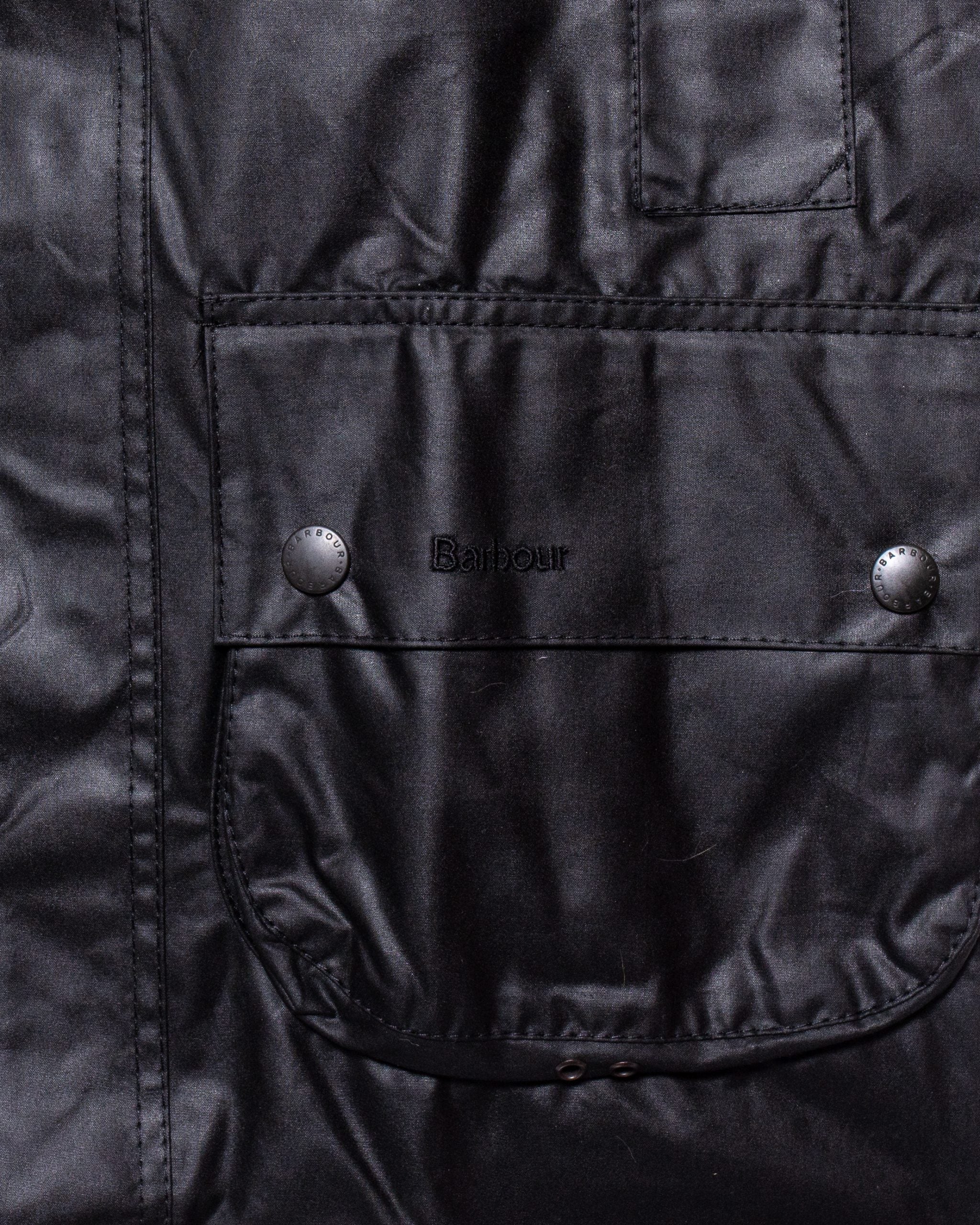 Beaufort Wax Jacket Black