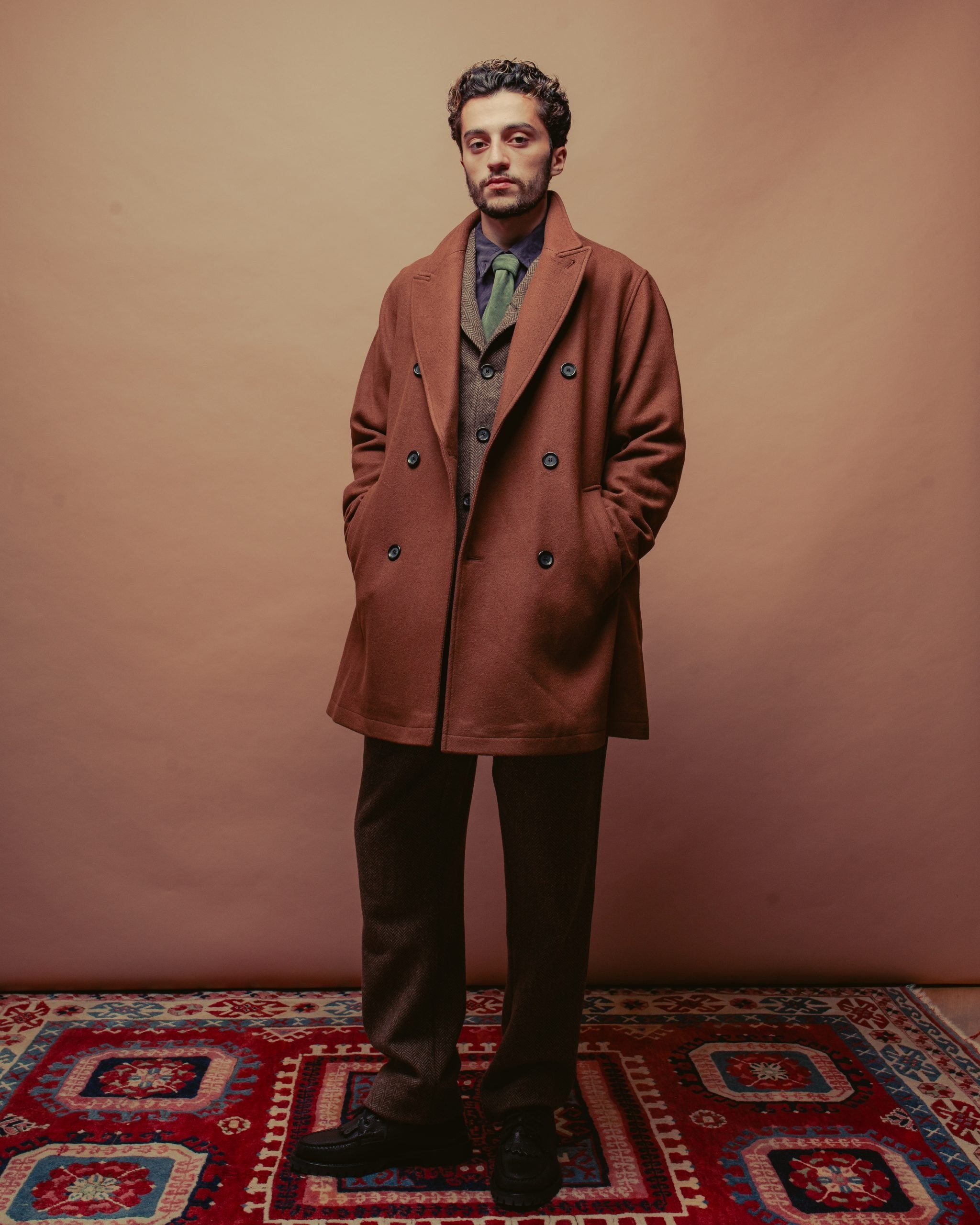 Albion Coat Mosedale Tawny Brown