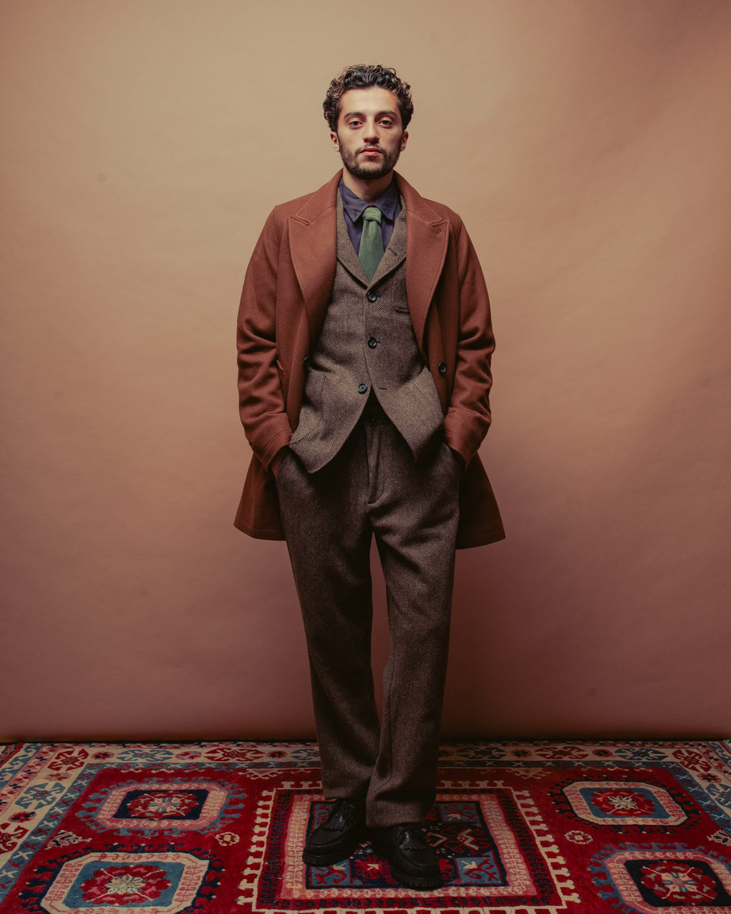 Albion Coat Mosedale Tawny Brown