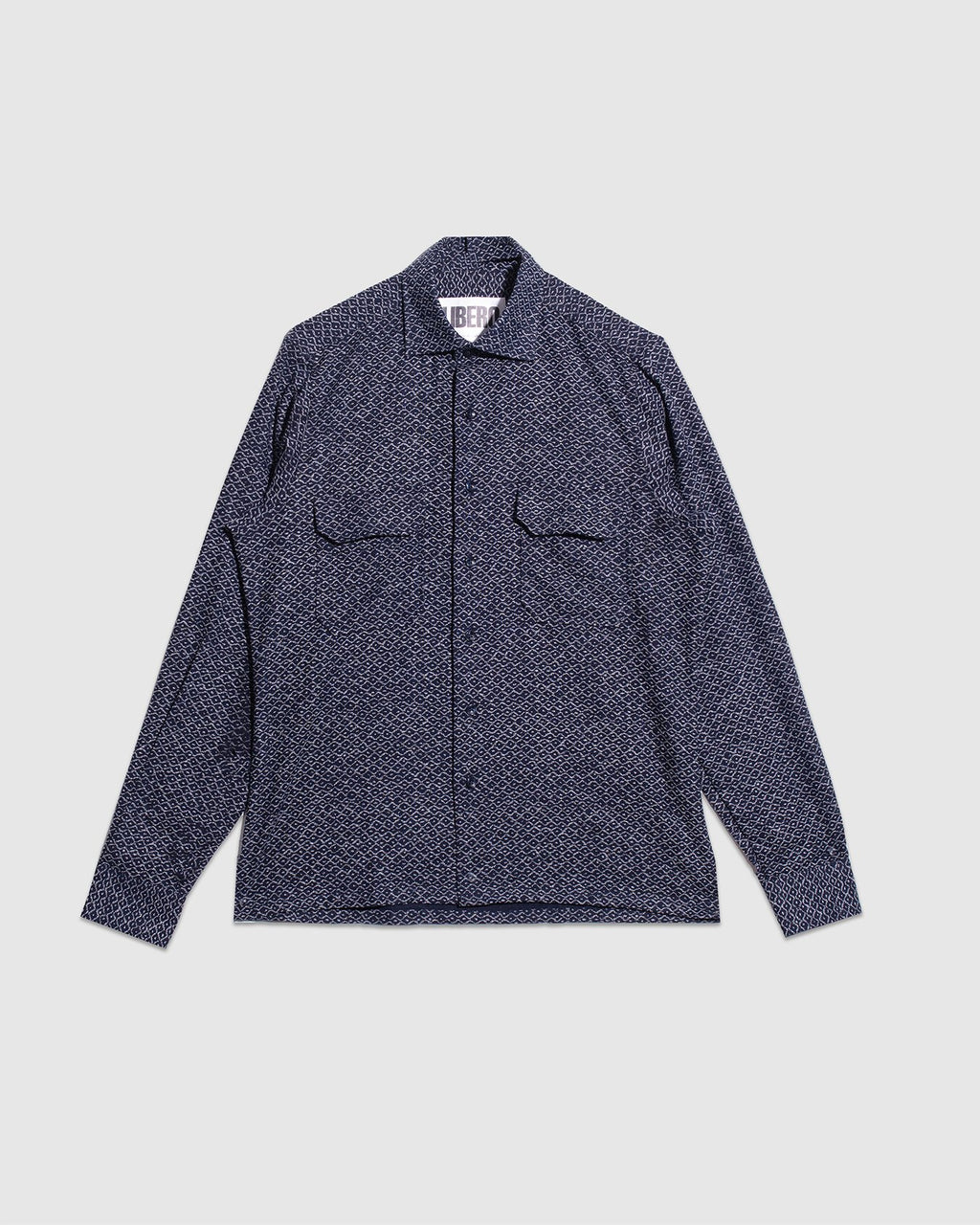 Diamante LS Shirt - Navy