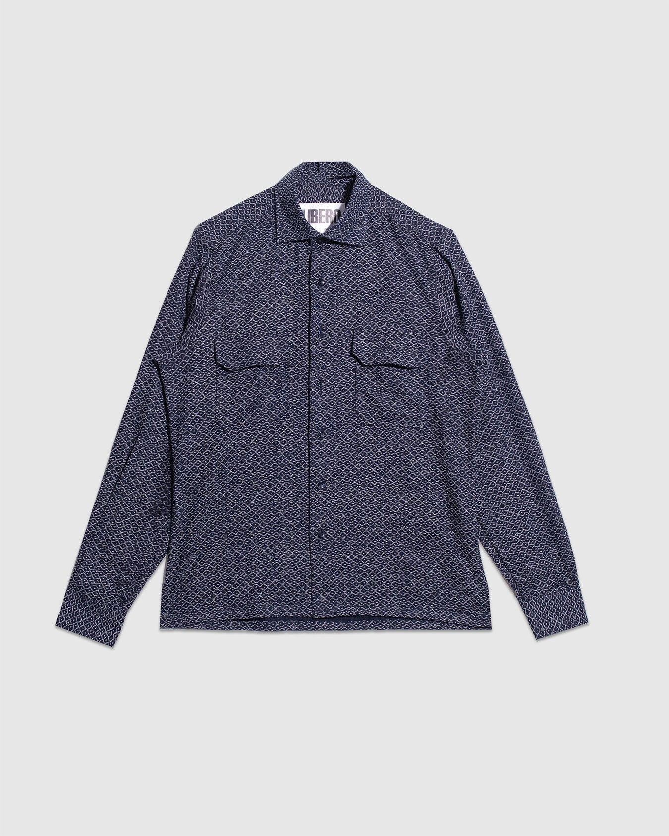 Diamante LS Shirt - Navy
