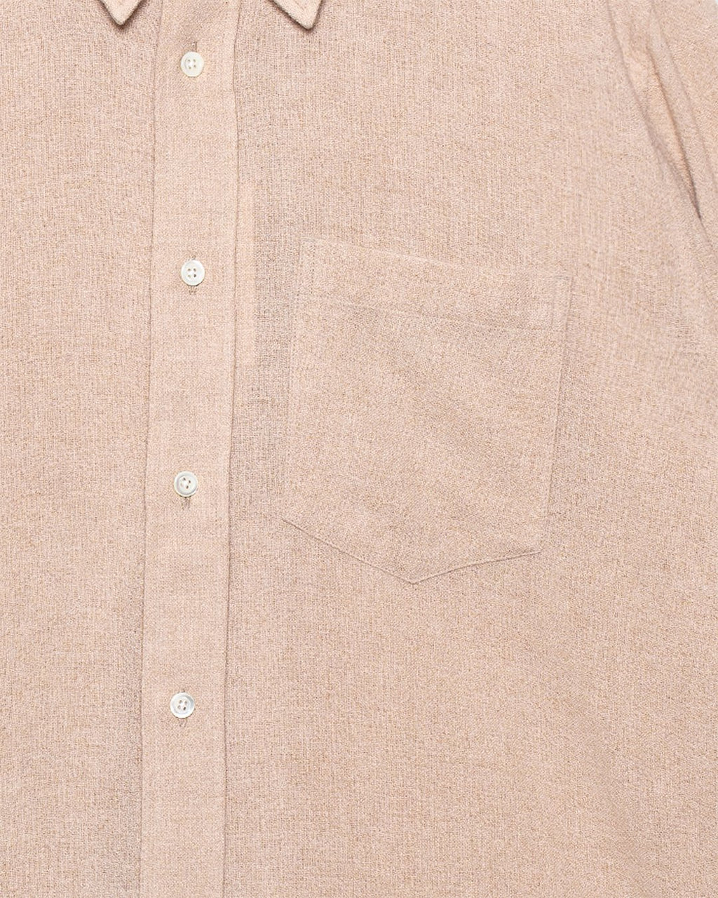 Algot Relaxed Wool Shirt - Ecru