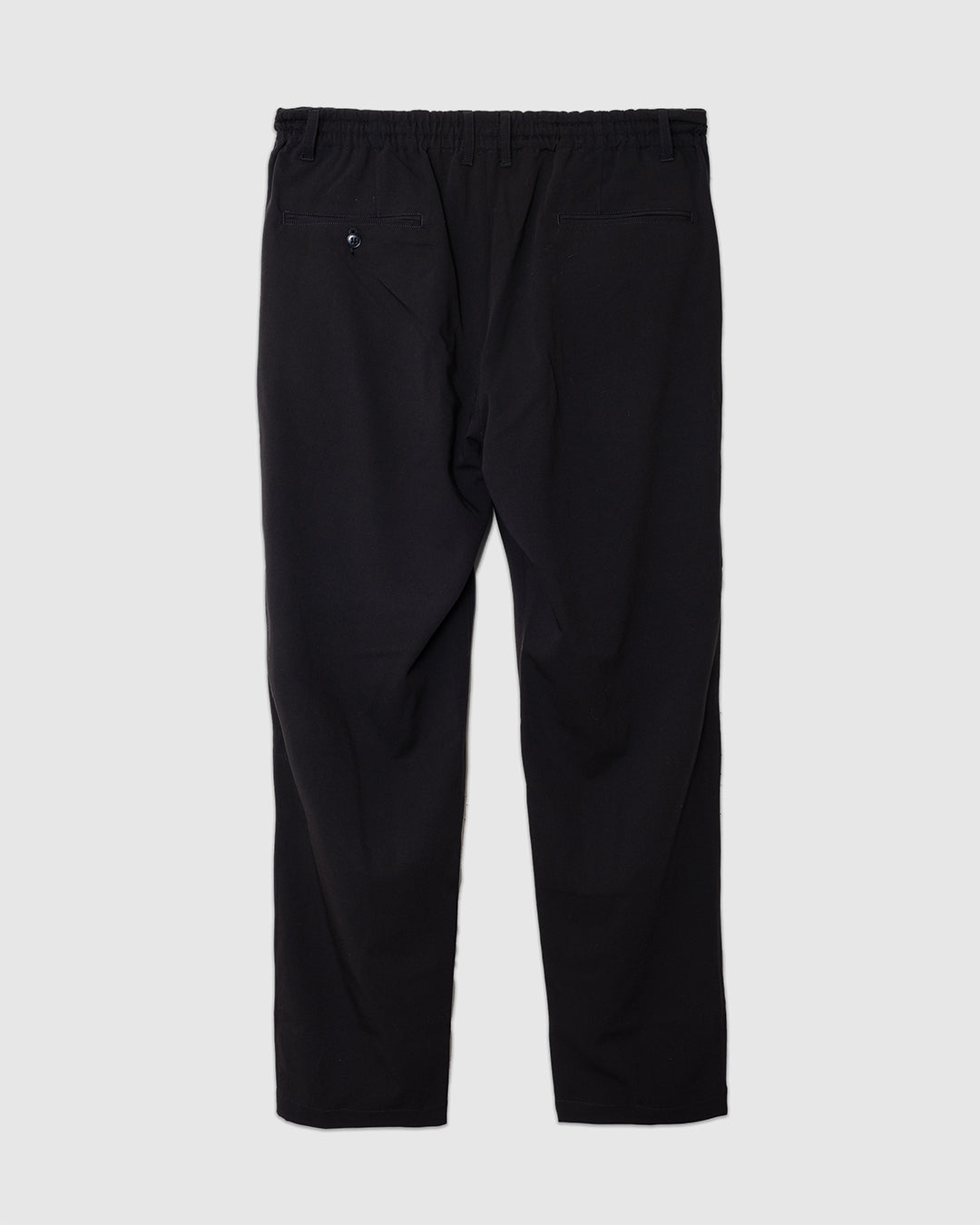 Twill Tapered Easy Pant Black