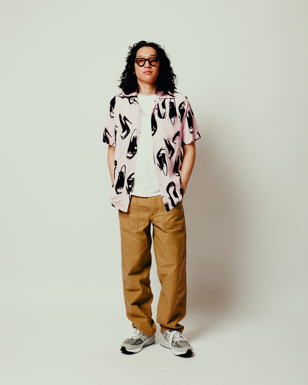 Heels Camp Shirt - Pink