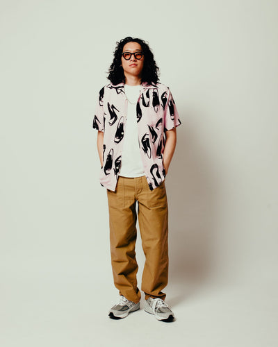 Heels Camp Shirt - Pink