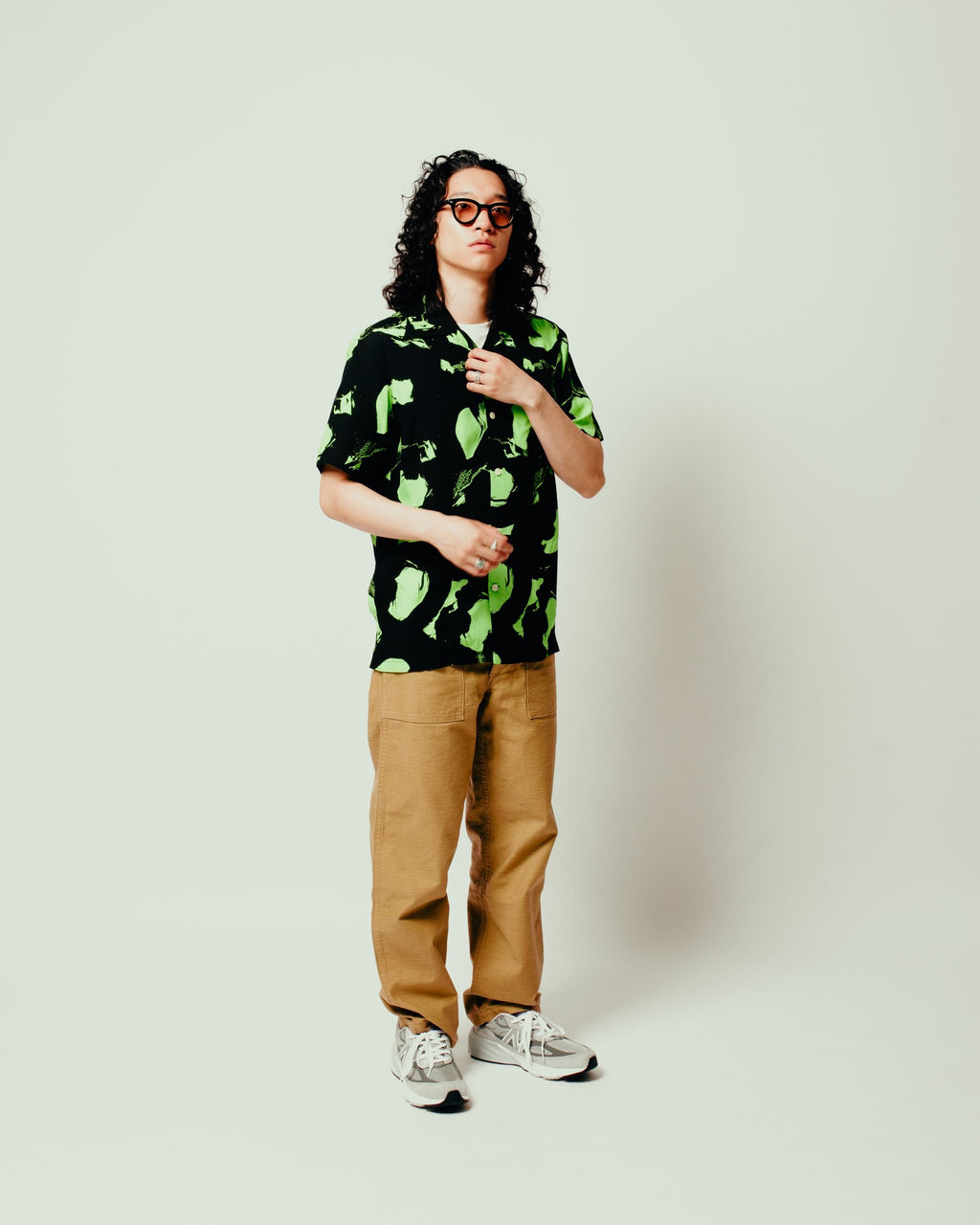 Rinne Camp Shirt - Green