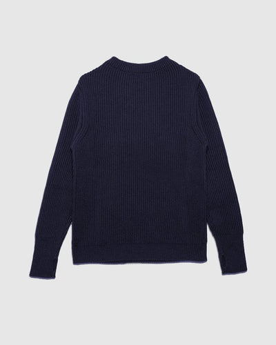Navy Crewneck Navy Blue