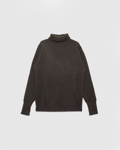 Navy Turtleneck Hunting Green