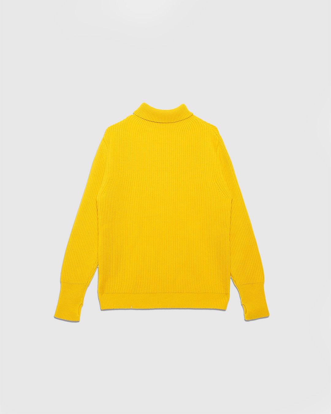 Navy Turtleneck Yellow