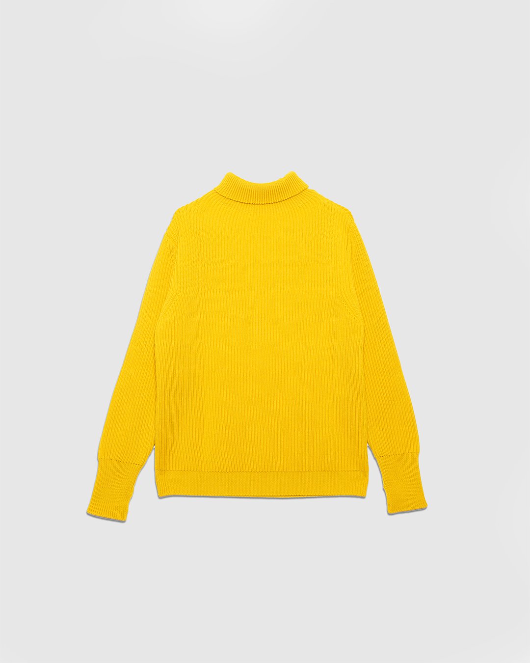 Navy Turtleneck Yellow