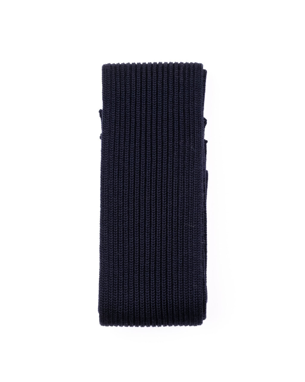 Short Scarf Navy Blue
