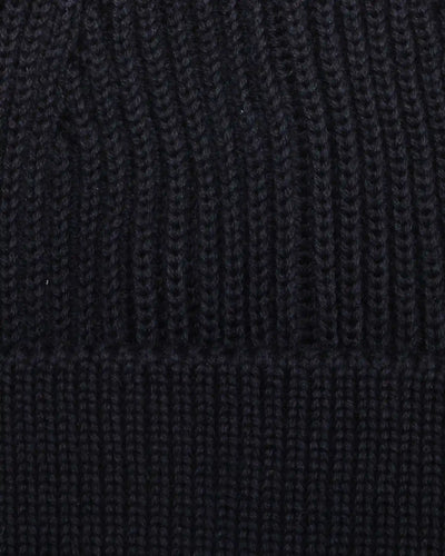 Long Beanie Navy Blue