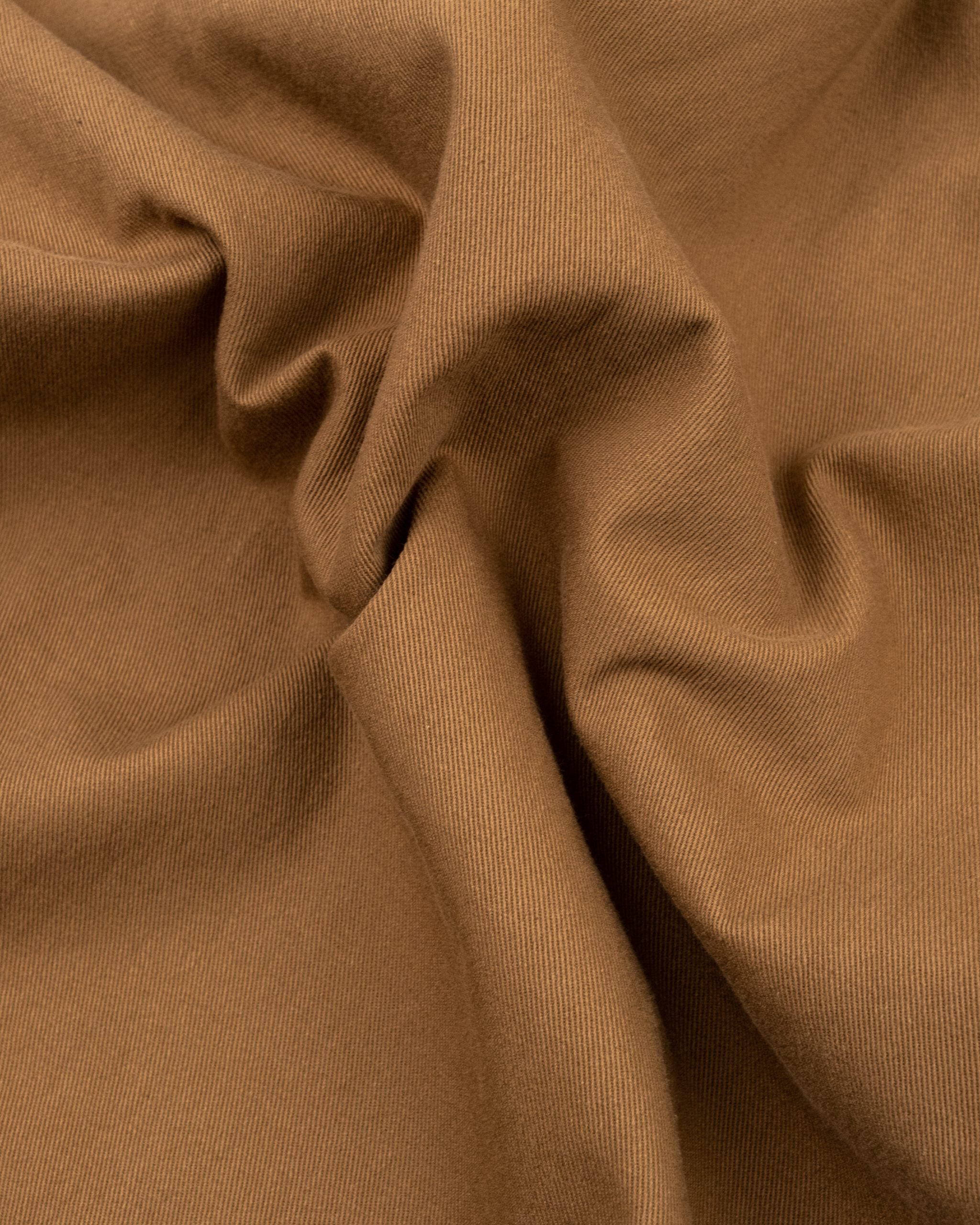 Twill Cotton Belt Balloon Pants - Beige