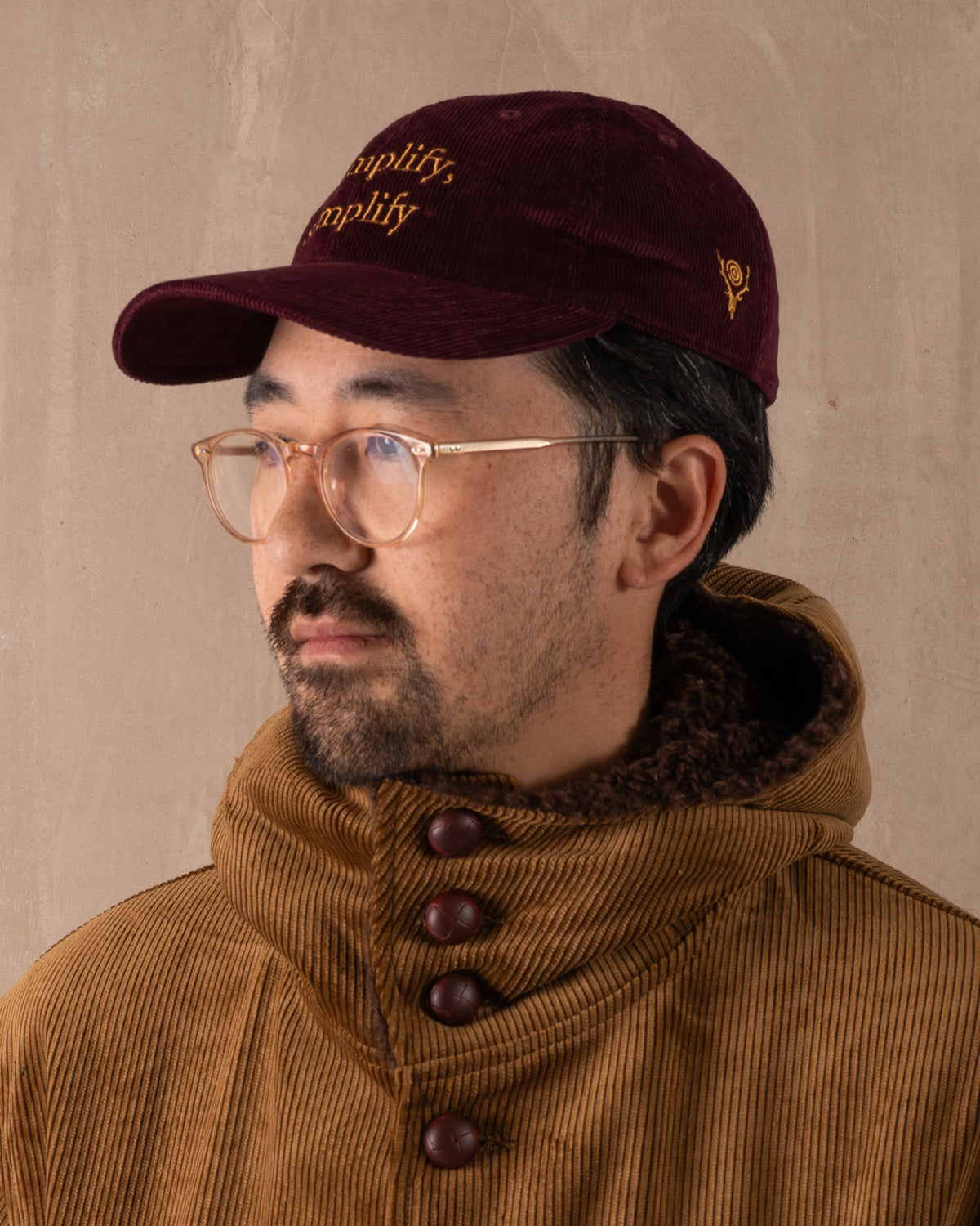 Army Coat - 8W Corduroy Brown