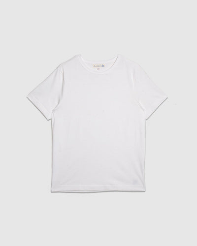 215 Loopwheeled T-Shirt - White