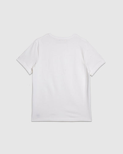215 Loopwheeled T-Shirt - White