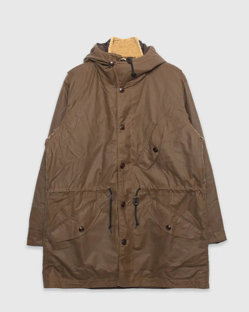 Ursula Wax Parka Bark