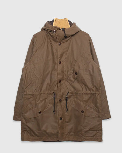 Ursula Wax Parka Bark