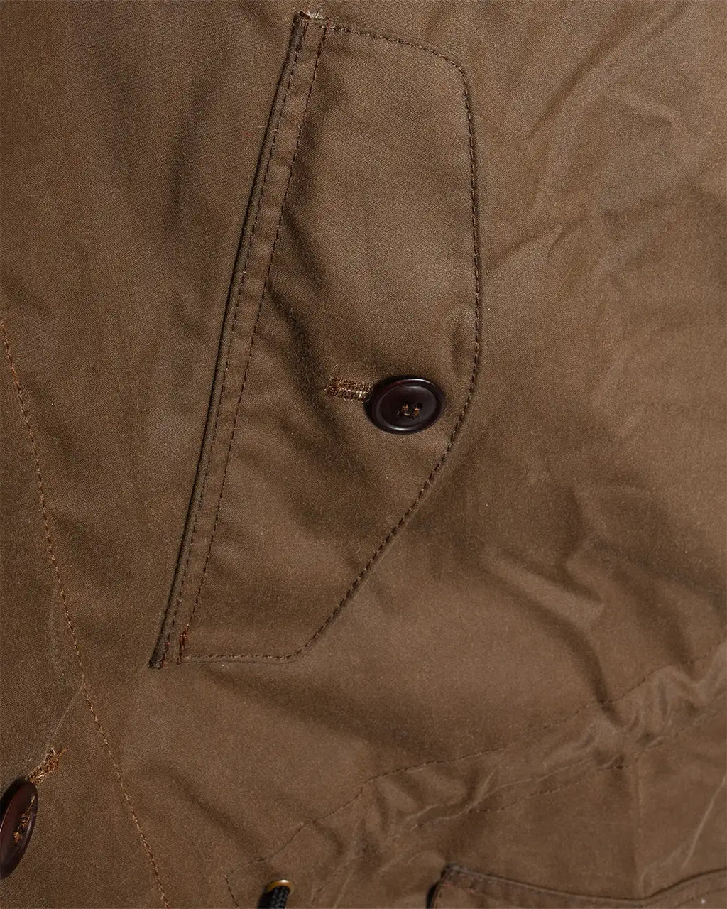 Ursula Wax Parka Bark