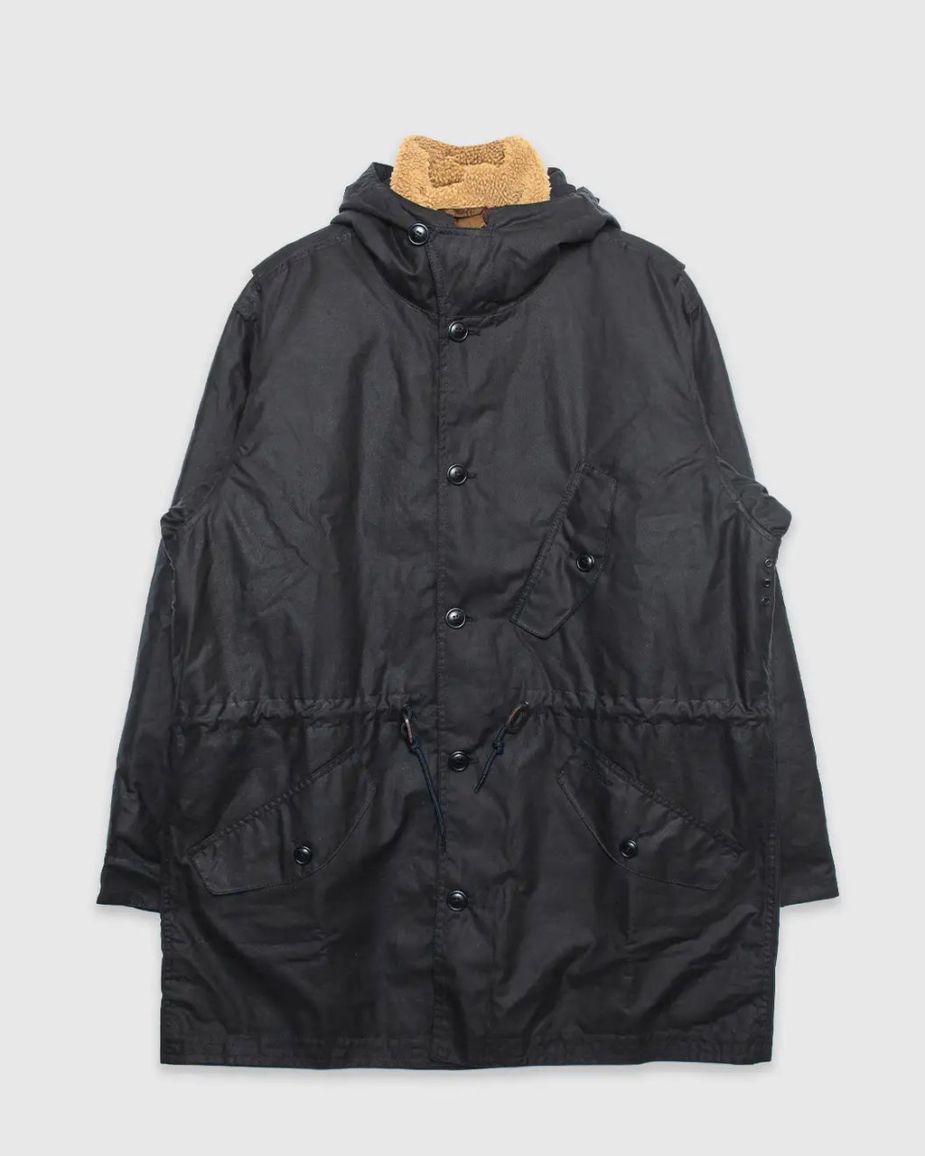 Ursula Wax Parka Navy