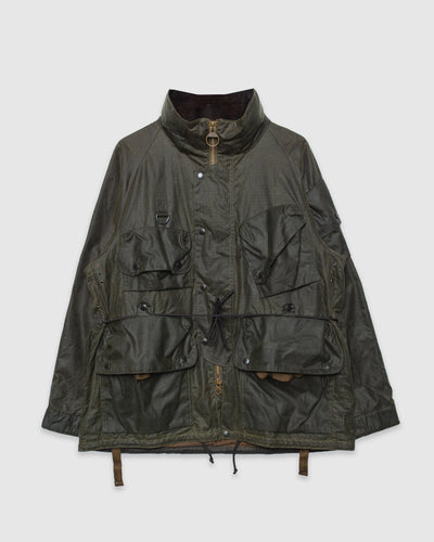 Barbour x Norbit Ripstop Wax Jacket Archive Olive