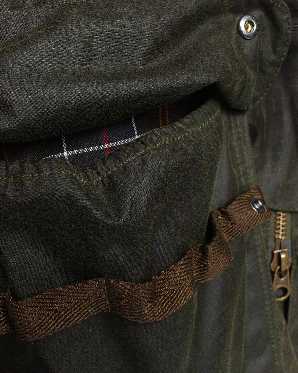 Barbour x Norbit Ripstop Wax Jacket Archive Olive