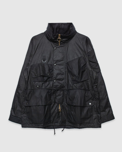 Barbour x Norbit Ripstop Wax Jacket Black