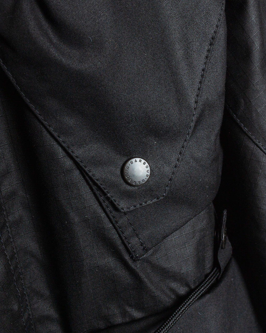 Barbour x Norbit Ripstop Wax Jacket Black