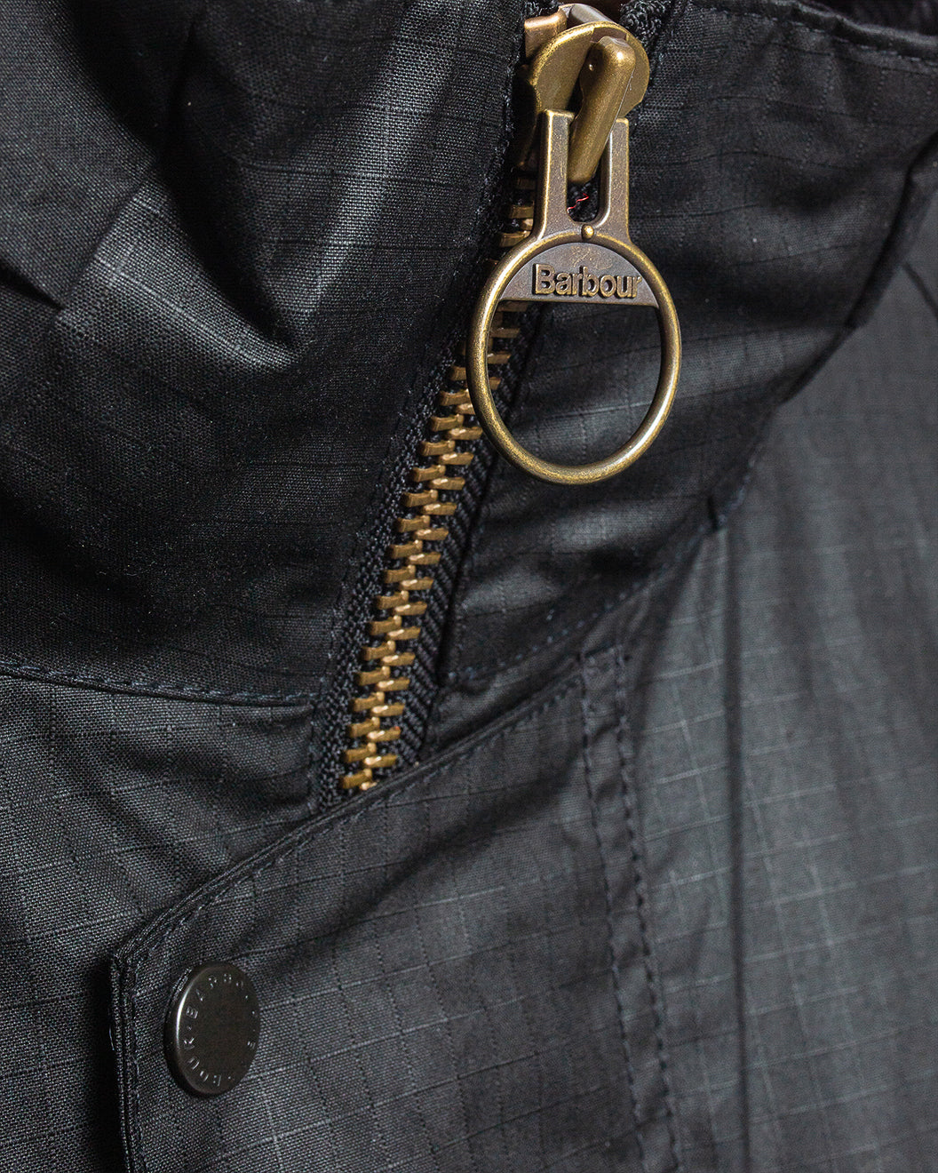 Barbour x Norbit Ripstop Wax Jacket Black