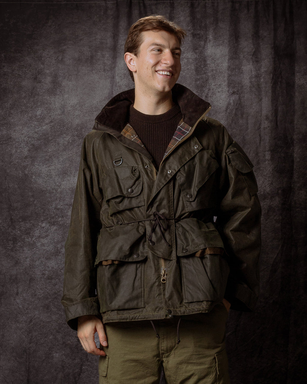 Barbour x Norbit Ripstop Wax Jacket Archive Olive