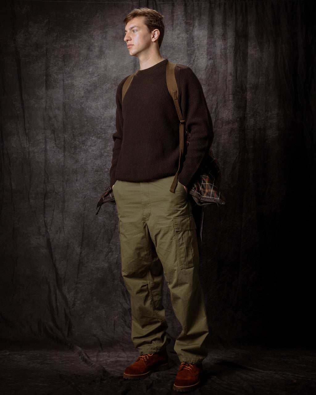 Barbour x Norbit Ripstop Wax Jacket Archive Olive