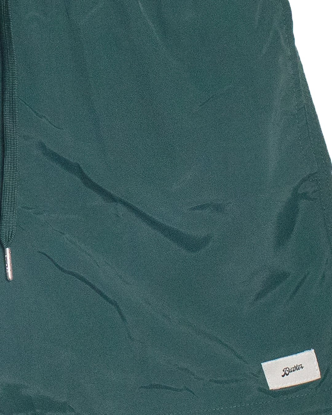 Solid Swim Trunk - Pine Green